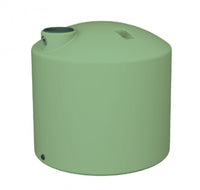 5000 Litre SQUAT (1100 Gal) - Poly Water Tank Round