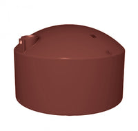 22500 Litre SQUAT (5000 Gal) - Poly Water Tank Round